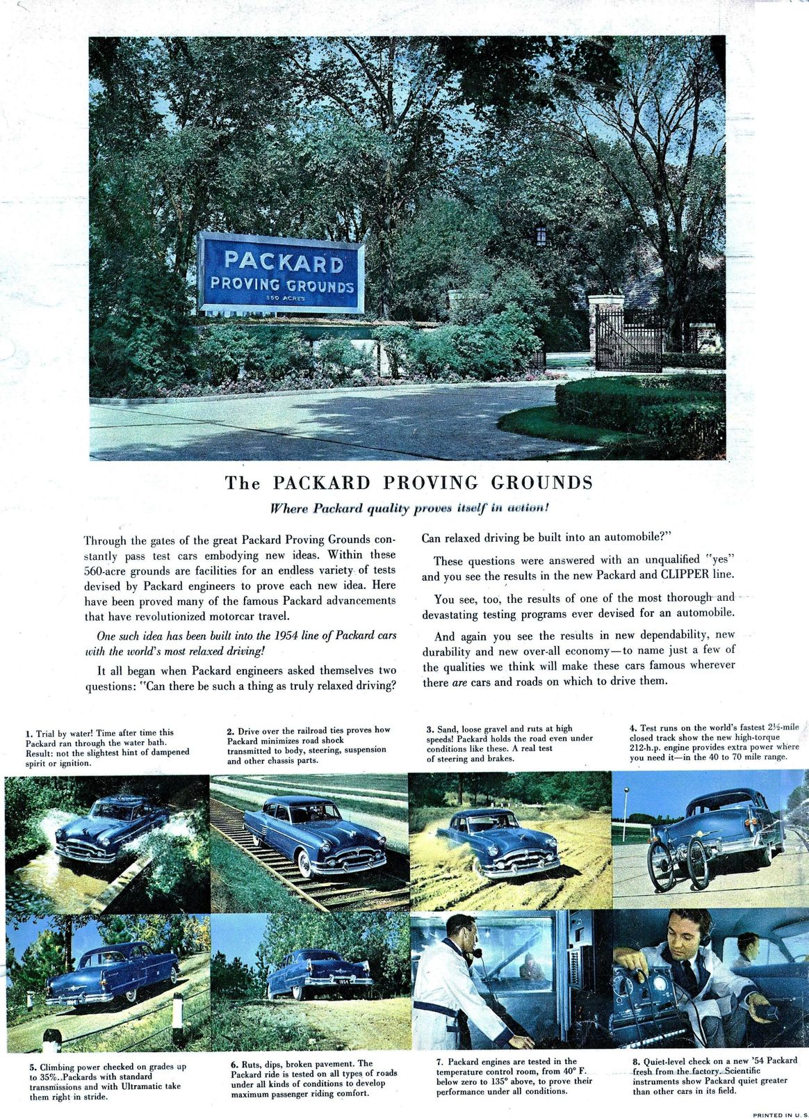 1953 Packard Clipper Brochure Page 11